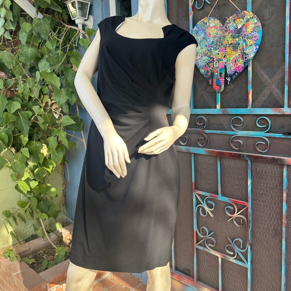 Calvin Klein Black Midi Dress
